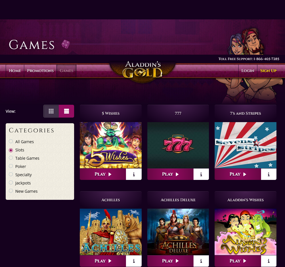 Aladdins Gold Casino