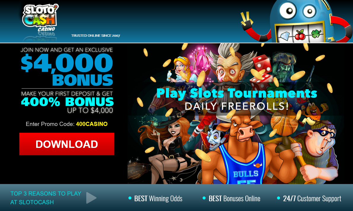 Slotocash Slots
                        Tournaments